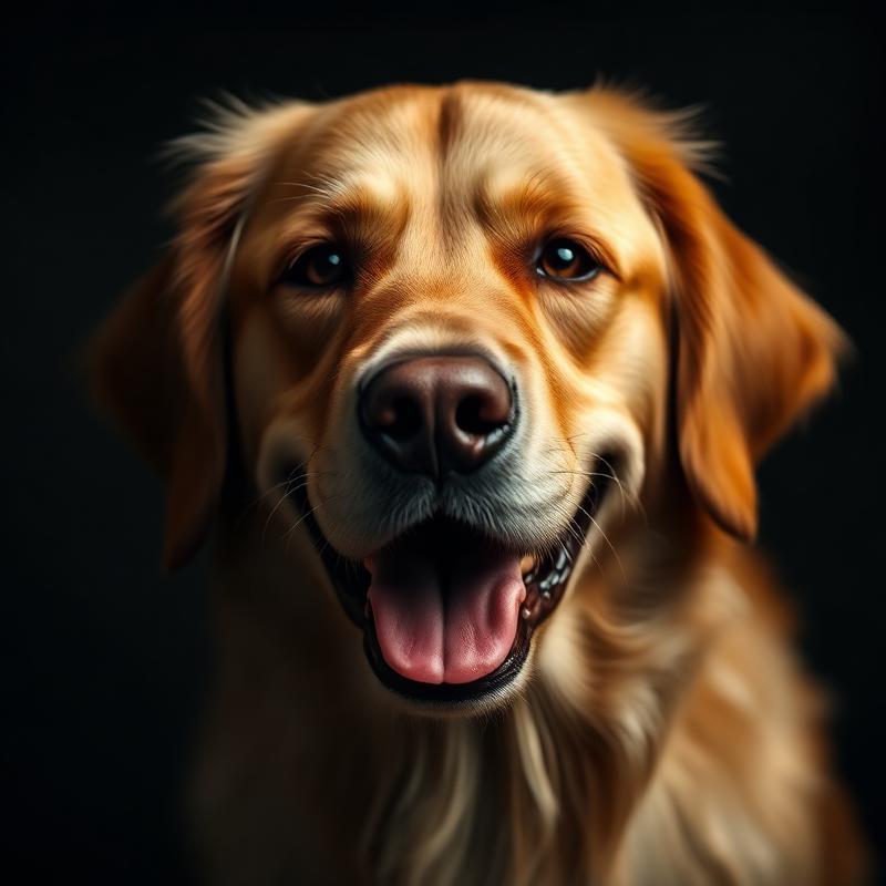 Foto de demonstração de um cachorro